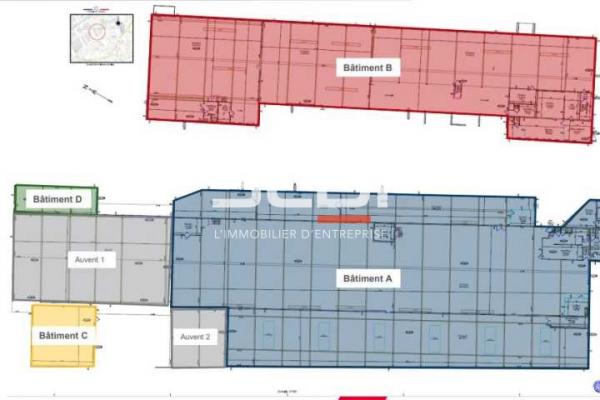 Locaux d'activités A VENDRE - RILLIEUX LA PAPE - 966 m²