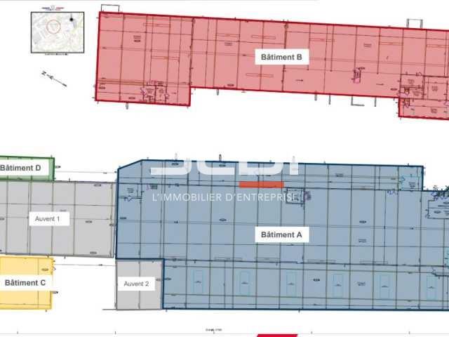 Locaux d'activités A VENDRE - RILLIEUX LA PAPE - 966 m²
