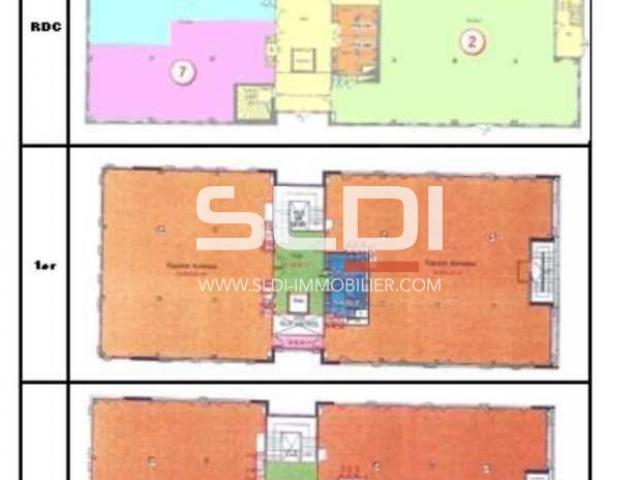 Bureaux A VENDRE OU A LOUER - LYON - 177 m²