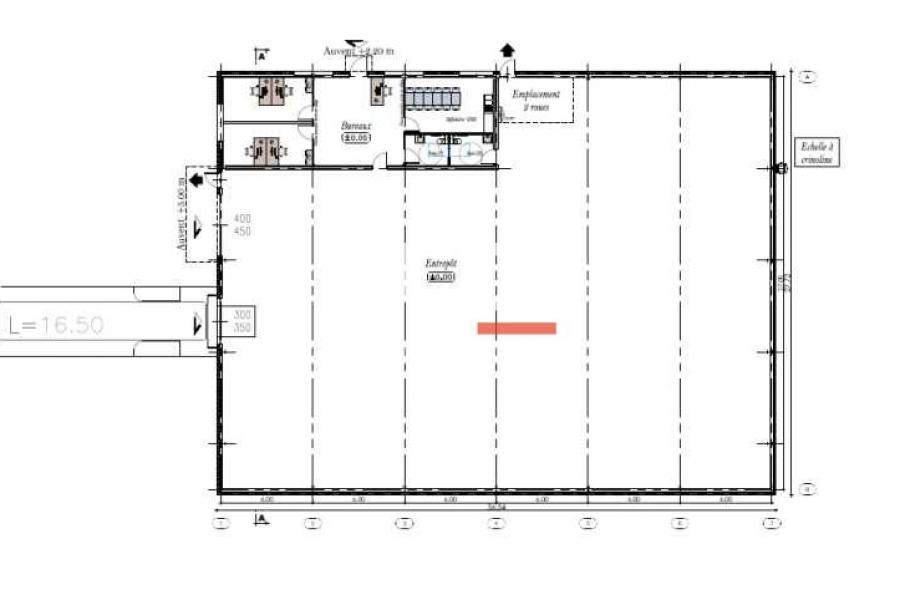 Activités A LOUER - SAINT QUENTIN FALLAVIER - 1 016 m²