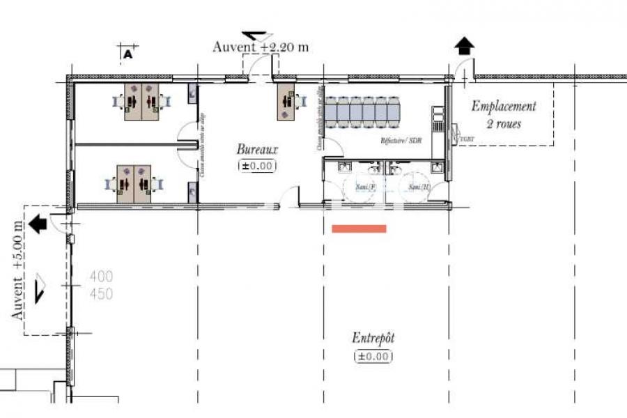 Activités A LOUER - SAINT QUENTIN FALLAVIER - 1 016 m²